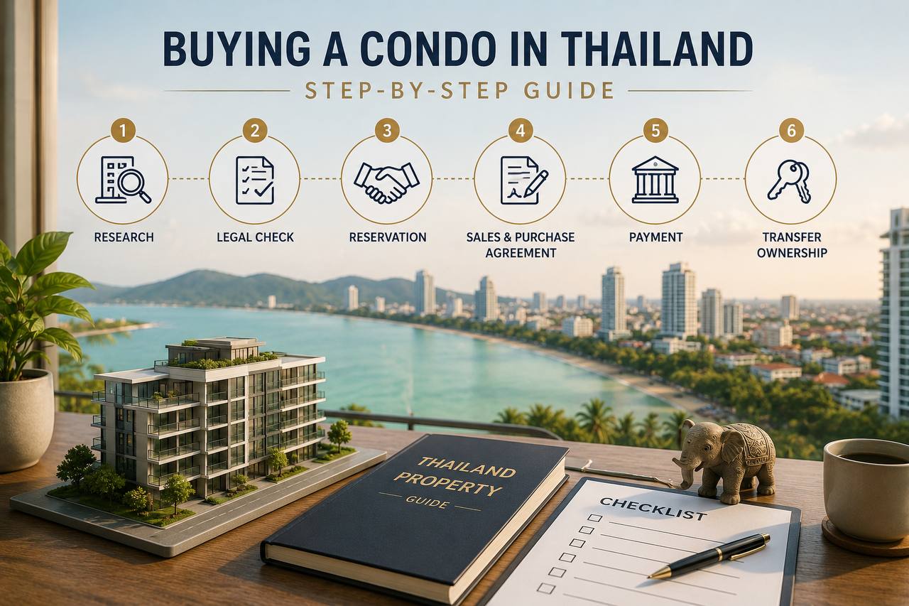 Buying Property in Thailand: The Step-by-Step Process From Reservation to Title Registration