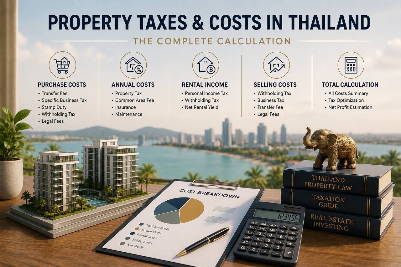 Property Taxes in Thailand: The Complete 2026 Breakdown of Costs for Foreign Buyers