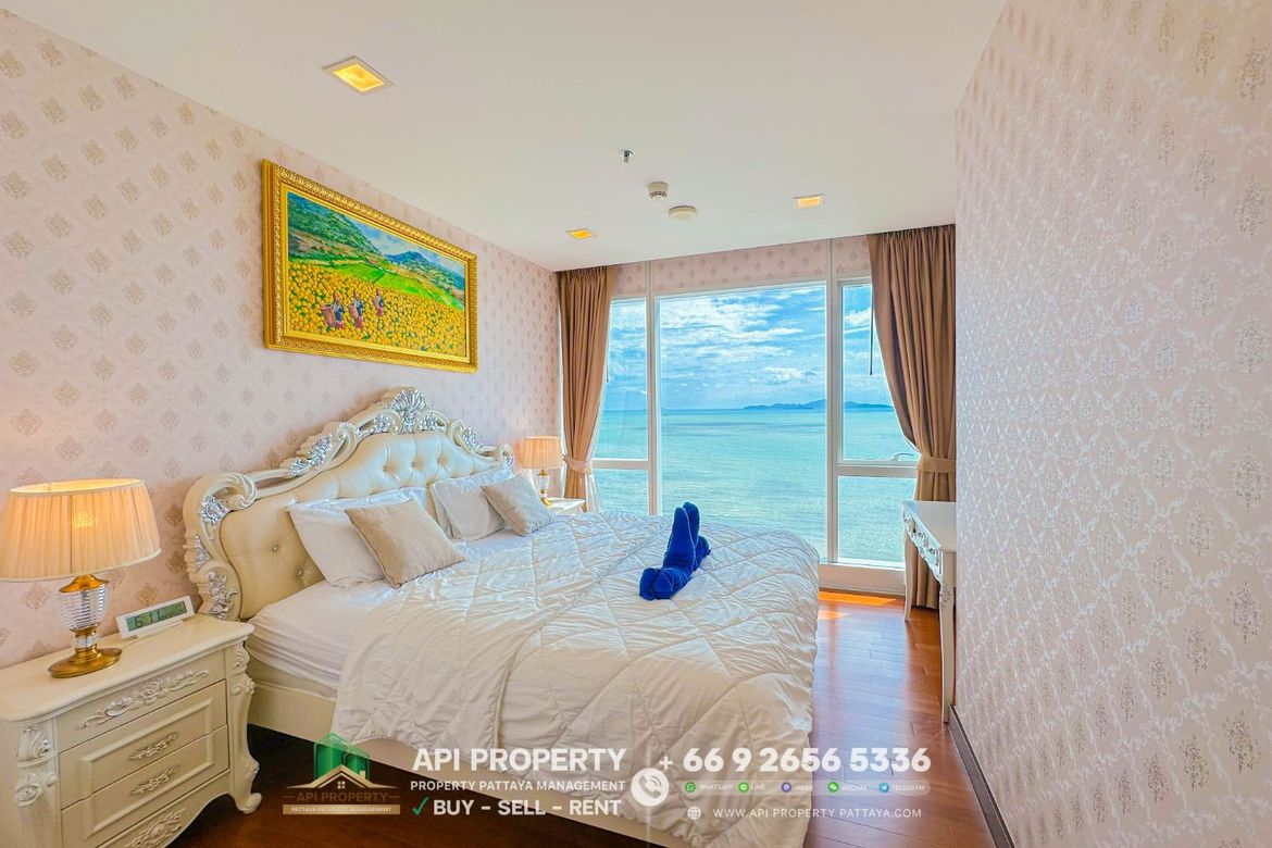 Private Beachfront project Palm Wongamat | 1BR (53 sqm)| Foreigner Name /Thai name !