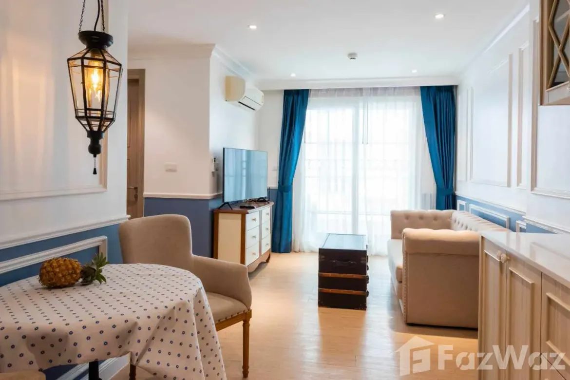 One bedroom on second floor in Seven Seas