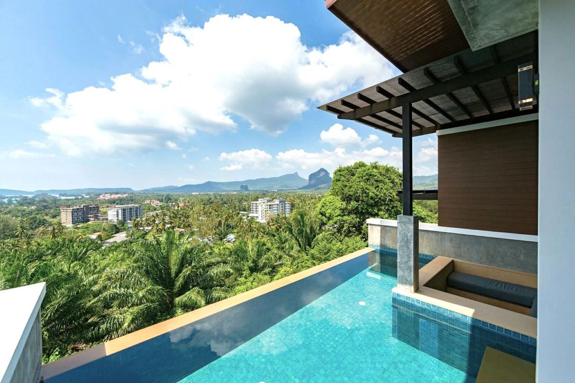Exclusive with a magnificent one-bedroom villa for sale in Aonang, Krabi.