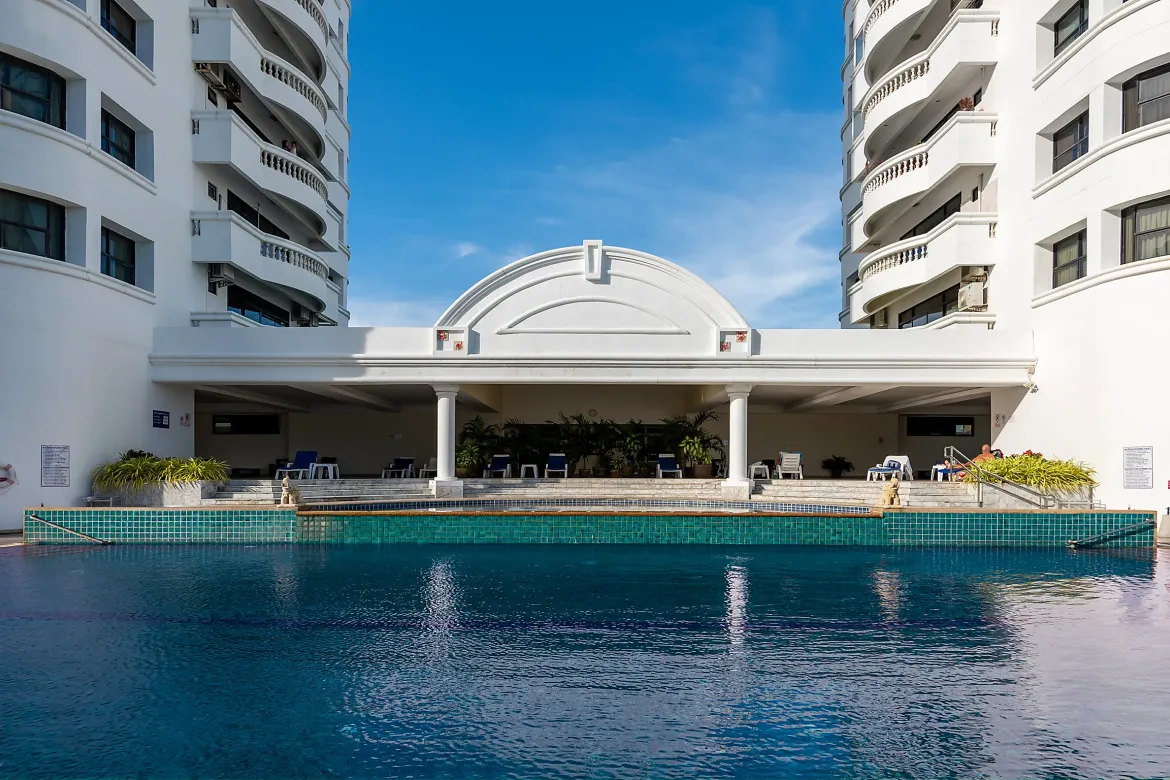 Reduced❗ Jomtien Beachfront – 66 sqm Studio, FQ, 8fl. Sea View, 3.15M, Transfer 50/50