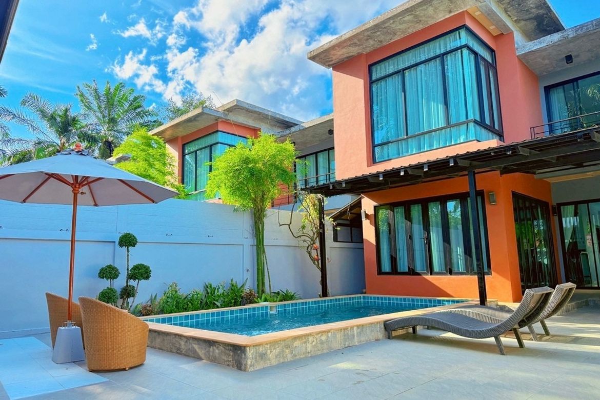 Two-Storey House for Sale – 3 Bedrooms, 3 Bathrooms with 3×6 m Swimming Pool in Ao Nang