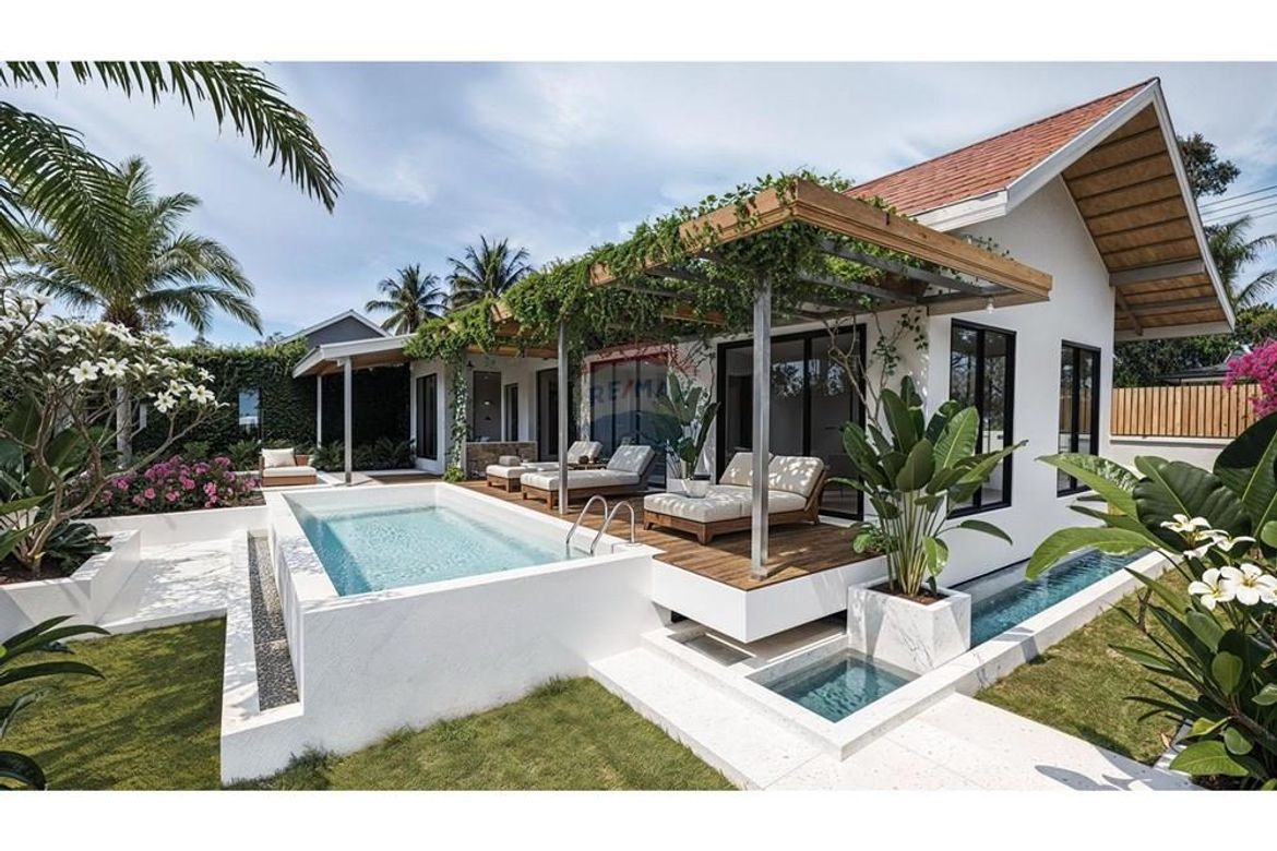 Koh Phangan pool villa in Sri Thanu for Sale