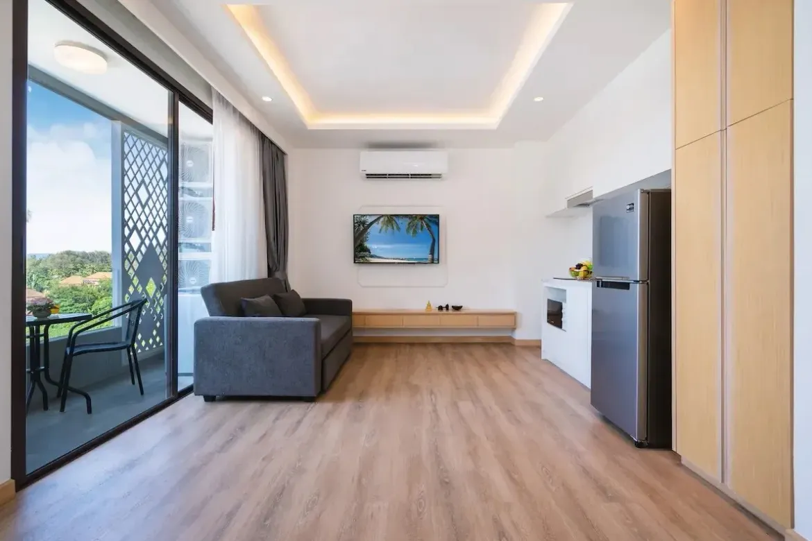 Spacious Seaview Condo 5 Minutes from Surin Beach