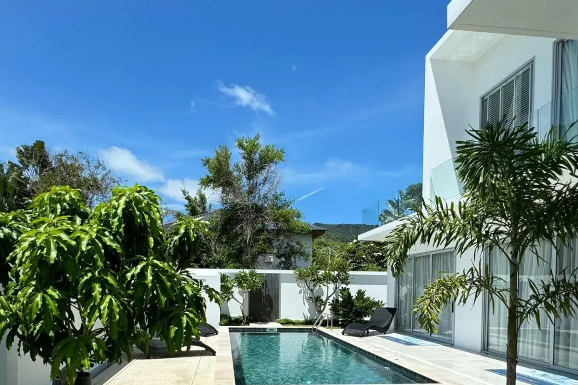 A new two-storey villa