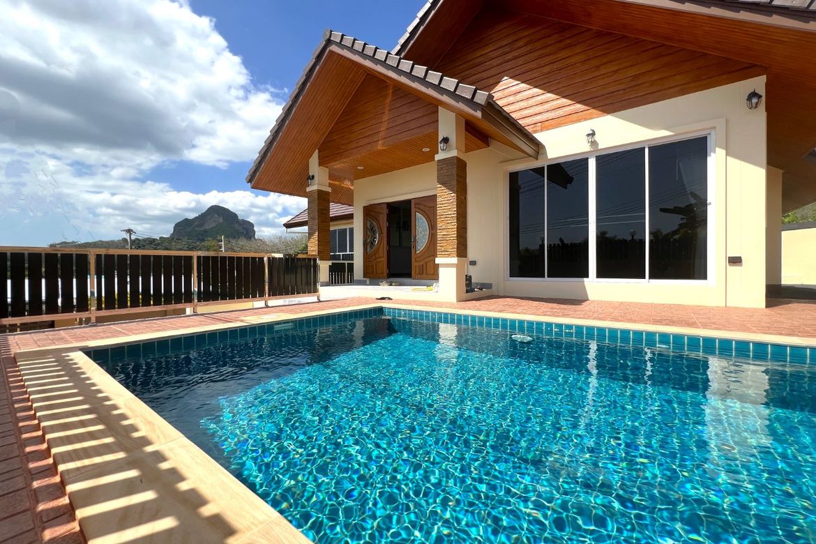 Exquisite 3 Bedroom Pool Villa with Majestic Mountain Views for Sale in Aonang, Krabi